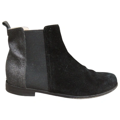 Pre-owned Dior Ankle Boots In Black