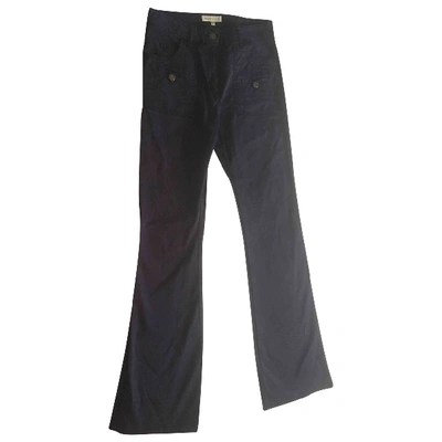 Pre-owned See By Chloé Trousers In Purple