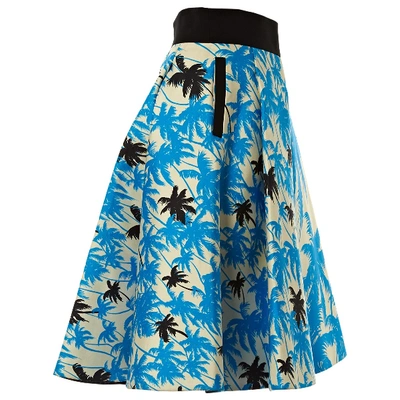 Pre-owned Fausto Puglisi Mid-length Skirt In Blue