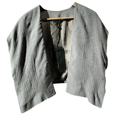 Pre-owned Tonello Silk Knitwear In Grey