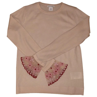 Pre-owned Club Monaco Pink Wool Knitwear