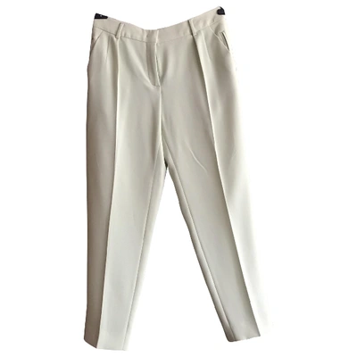 Pre-owned Max Mara Straight Pants In Green