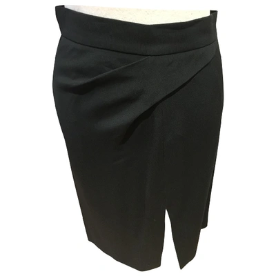 Pre-owned Rabanne Mid-length Skirt In Black