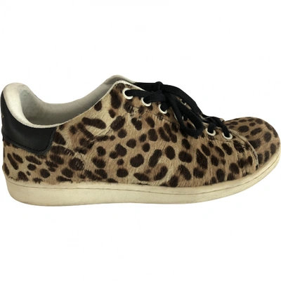 Pre-owned Isabel Marant Bart Pony-style Calfskin Trainers