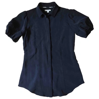 Pre-owned Burberry Silk Blouse In Black