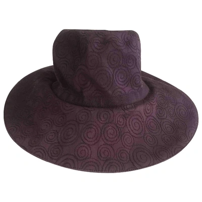 Pre-owned Paule Ka Hat In Purple