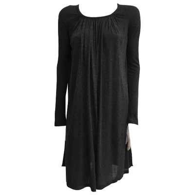 Pre-owned Joseph Mini Dress In Anthracite