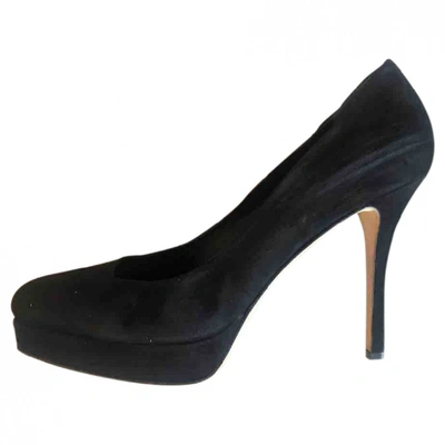 Pre-owned Gucci Heels In Black