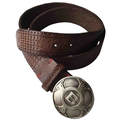 Pre-owned Ballantyne Leather Belt In Brown