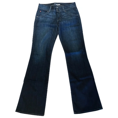 Pre-owned Hudson Blue Denim - Jeans Jeans
