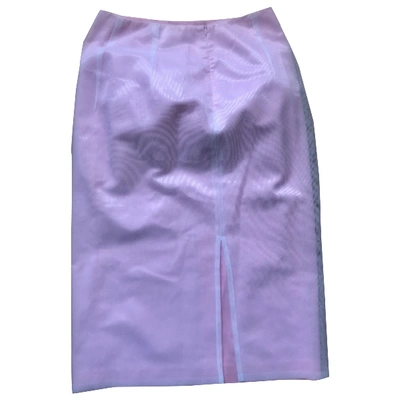 Pre-owned Jacquemus La Grande Motte Mid-length Skirt In Pink