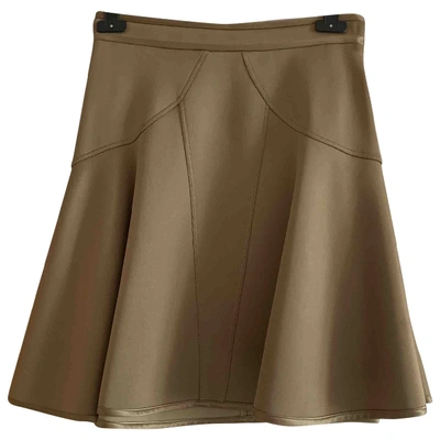 Pre-owned Givenchy Mid-length Skirt In Beige