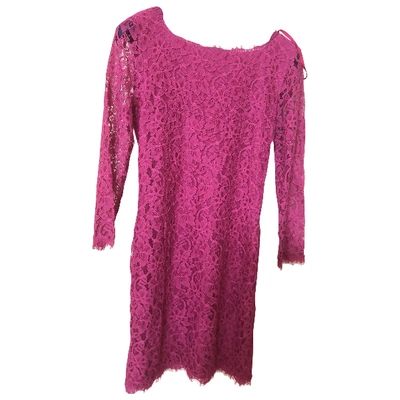 Pre-owned Diane Von Furstenberg Lace Dress In Other