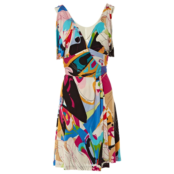Pre-owned Diane Von Furstenberg Multicolour Silk Dress | ModeSens