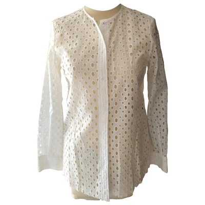 Pre-owned Isabel Marant White Cotton Knitwear