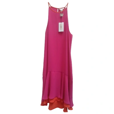 Pre-owned Diane Von Furstenberg Mid-length Dress In Pink