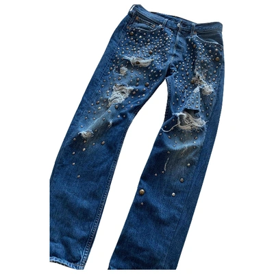 Pre-owned Levi's Large Jeans In Blue