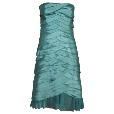 Pre-owned Bcbg Max Azria Mid-length Dress In Green