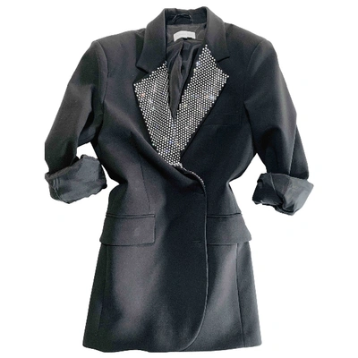 Pre-owned Patrizia Pepe Suit Jacket In Black