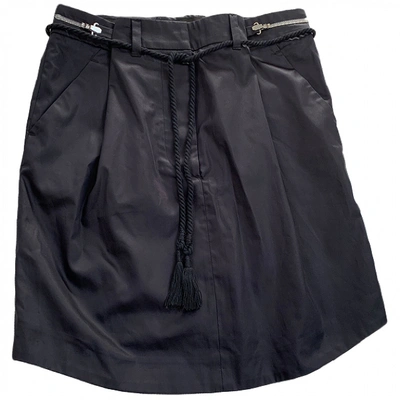 Pre-owned Viktor & Rolf Mini Skirt In Black