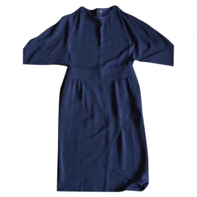 Pre-owned Fendi Dress In Blue