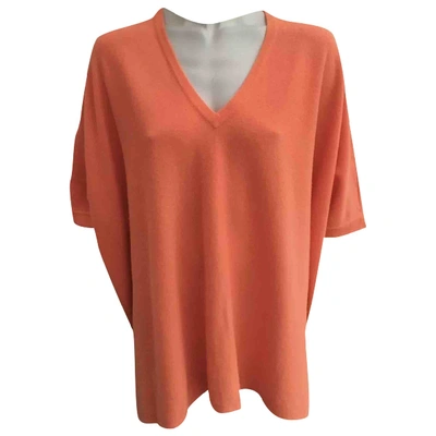 Pre-owned Polo Ralph Lauren Cashmere Knitwear In Orange