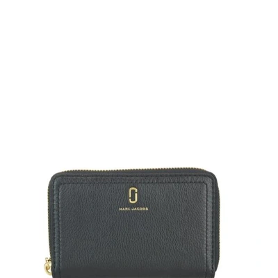Marc Jacobs Softshot Standard Wallet In Black