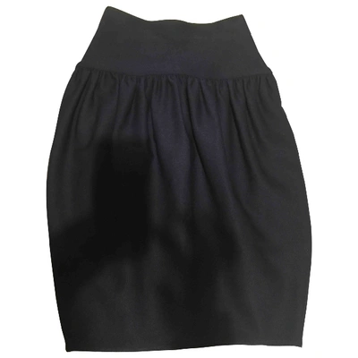 Pre-owned Victoria Beckham Mid-length Skirt In Navy