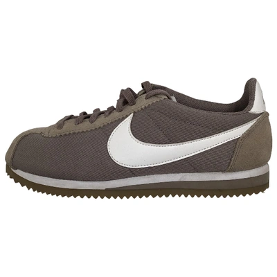 Pre-owned Nike Cortez Beige Cloth Trainers