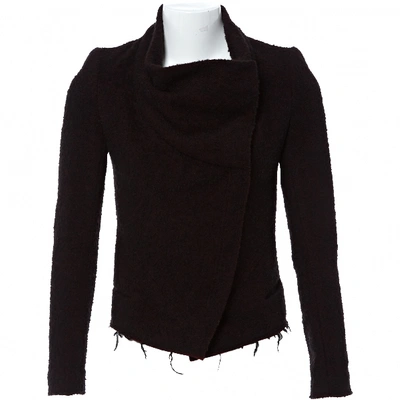 Pre-owned Isabel Marant Wool Cardi Coat In Black