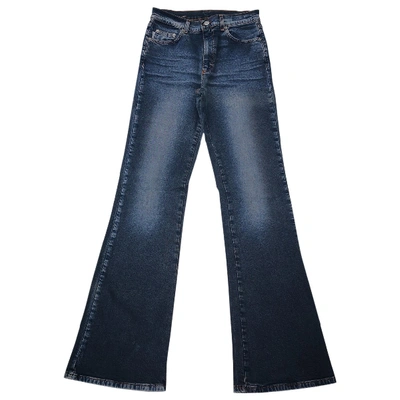 Pre-owned Iceberg Large Pants In Blue