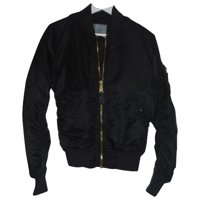 Pre-owned Alpha Industries Black Jacket