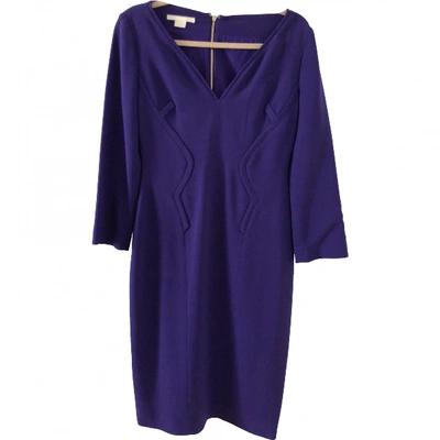 Pre-owned Antonio Berardi Mid-length Dress In Purple