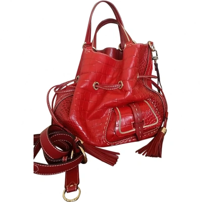 Pre-owned Lancel Red Leather Handbags