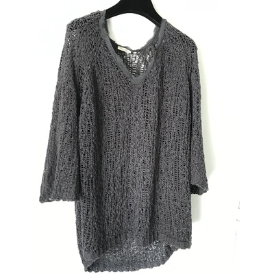 Pre-owned American Vintage Jumper In Anthracite