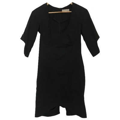 Pre-owned Willow Mini Dress In Black