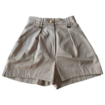 Pre-owned Plein Sud Beige Cotton Shorts