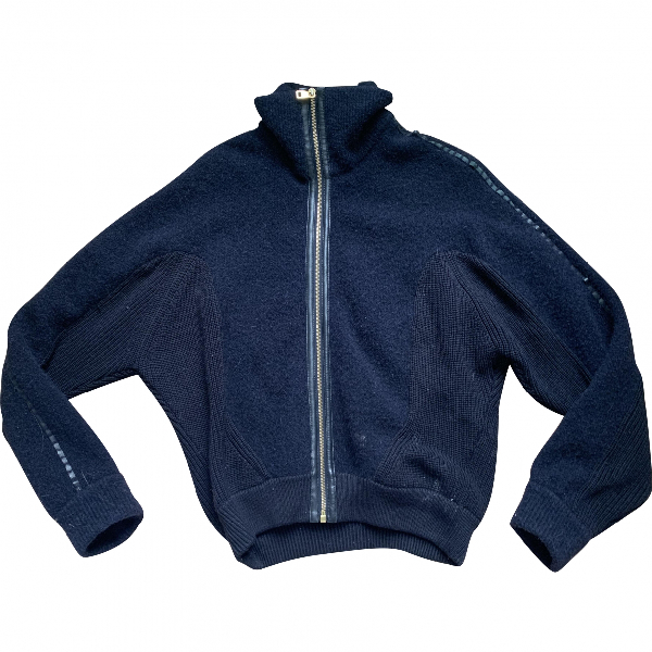 Pre-owned Salvatore Ferragamo Navy Wool Knitwear | ModeSens