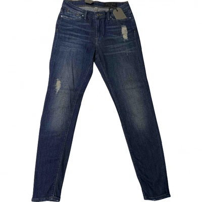 Pre-owned Allsaints Slim Jeans In Blue