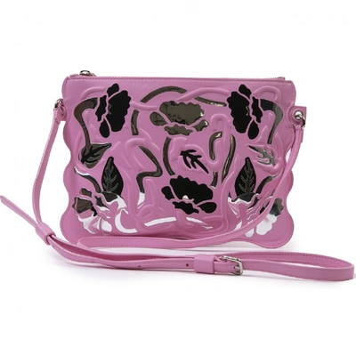 Pre-owned Christopher Kane Leather Crossbody Bag In Pink