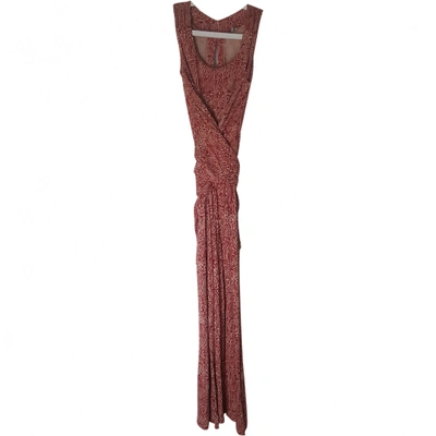 Pre-owned Hoss Intropia Maxi Dress In Red