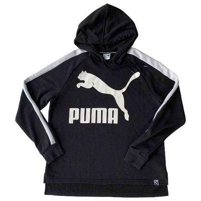 Pre-owned Puma Black Cotton Knitwear
