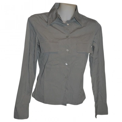 Pre-owned Gucci Shirt In Grey