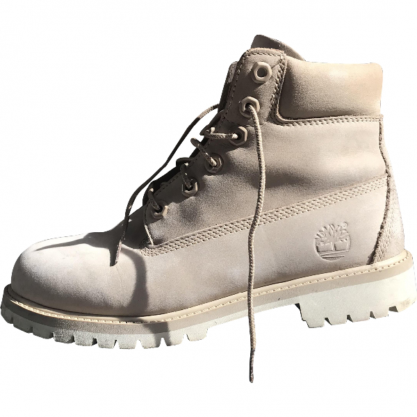 timberland beige boots