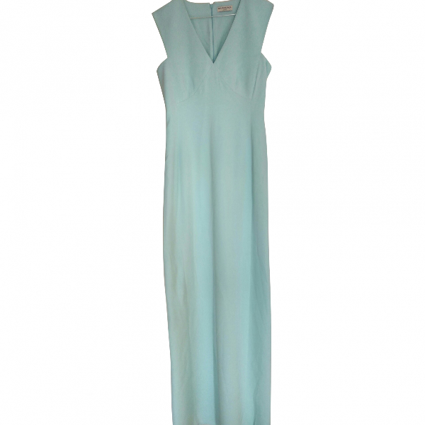 Pre-owned Balenciaga Green Silk Dress | ModeSens