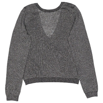 Pre-owned Equipment Wool Jumper In Silver