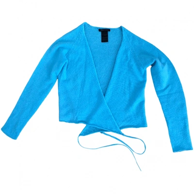 Pre-owned Roberto Collina Turquoise Cashmere Knitwear