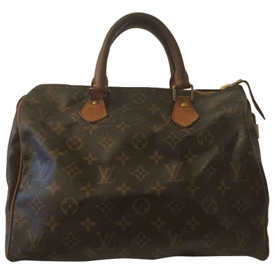 Pre-owned Louis Vuitton Speedy Cloth Handbag