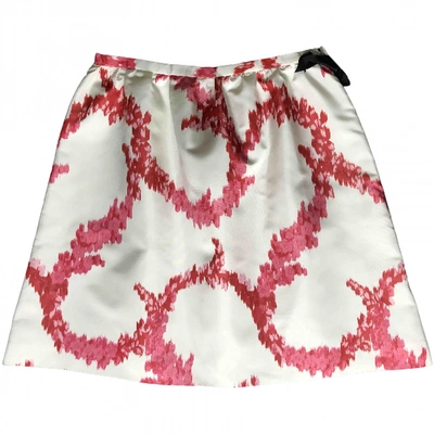 Pre-owned Giambattista Valli Silk Mid-length Skirt In Other