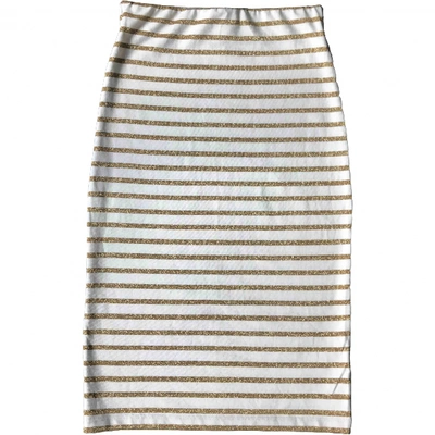 Pre-owned Ganni Mid-length Skirt In Other